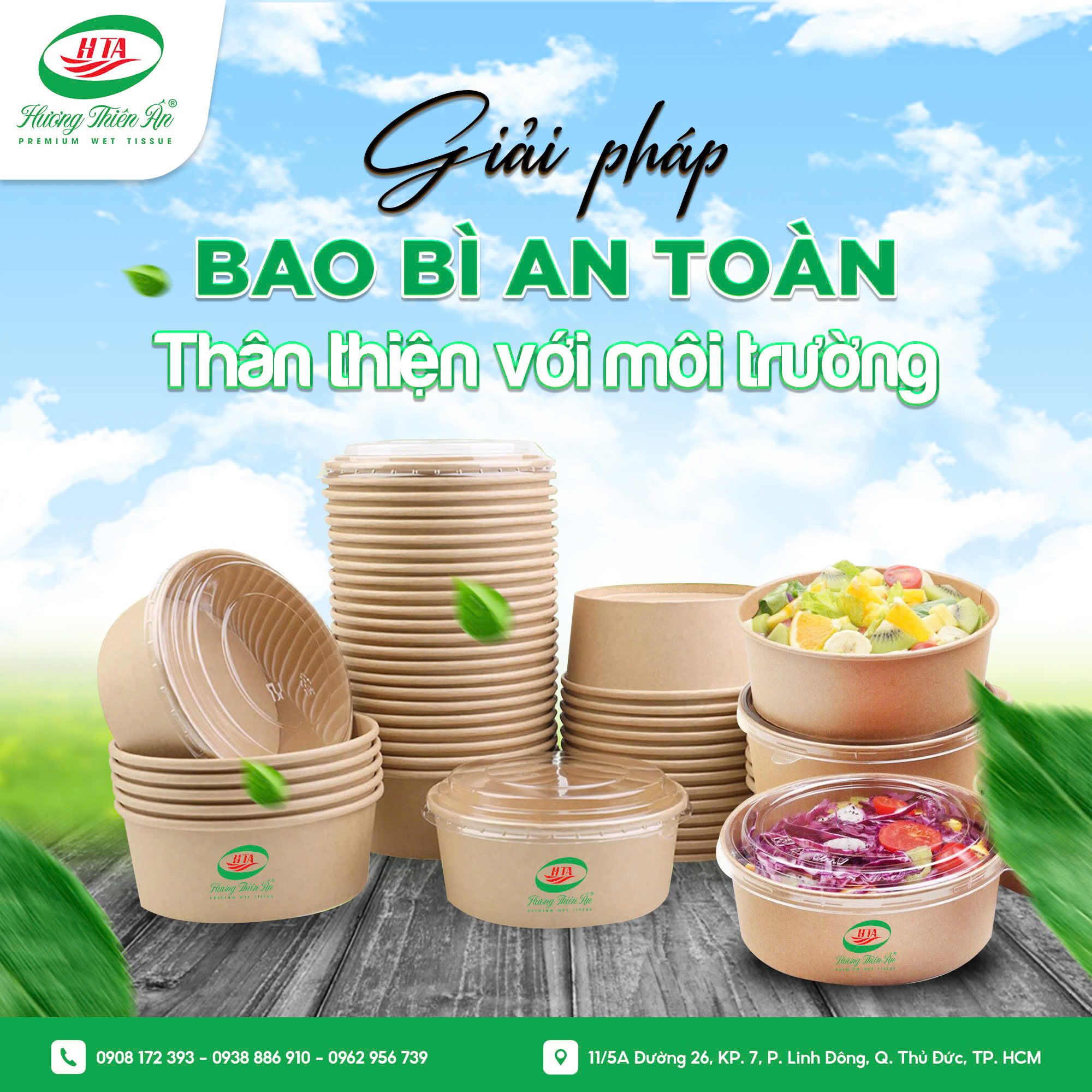 Tô giấy đựng bún phở sữa chua kem tại TPHCM