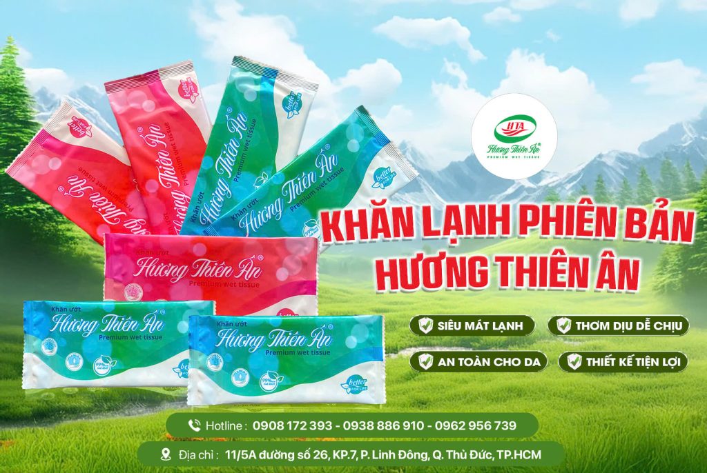 in khăn lạnh tại Đồng Nai