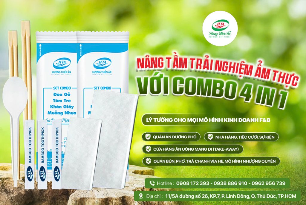 khăn giấy ướt tại Đồng Nai