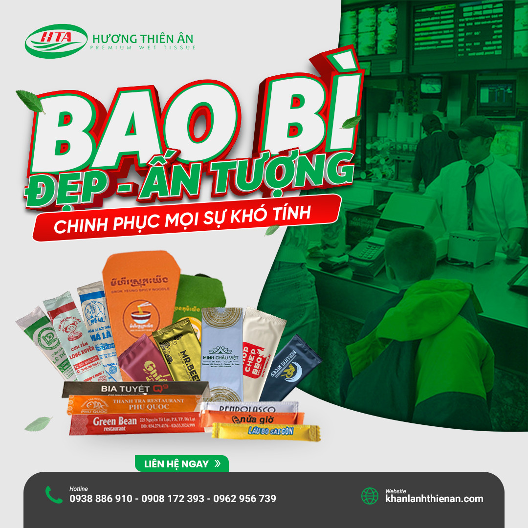 sản xuất khăn giấy ướt tại Đồng Nai