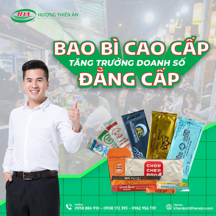 sản xuất khăn giấy ướt tại Đồng Nai