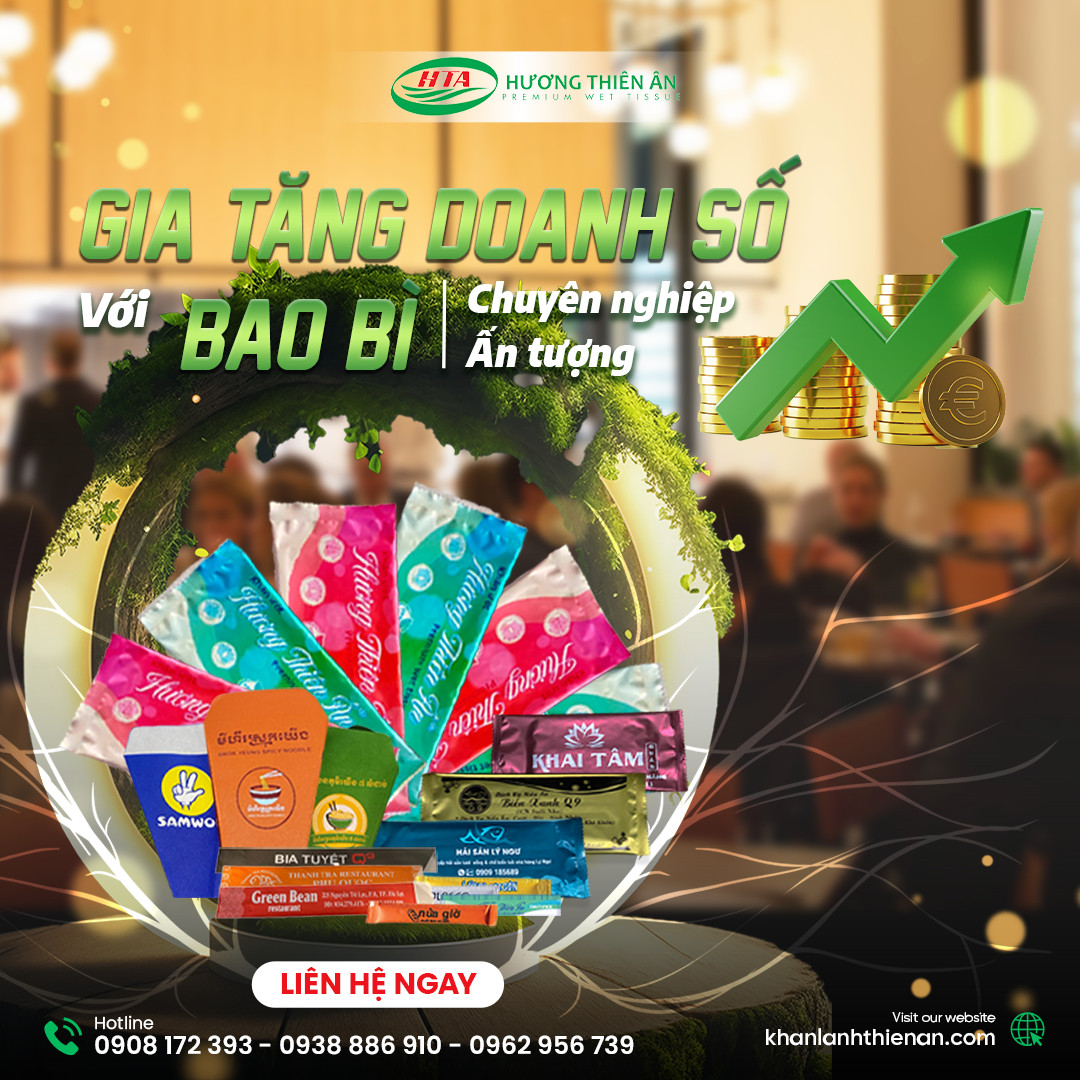 sản xuất khăn giấy ướt tại Đồng Nai