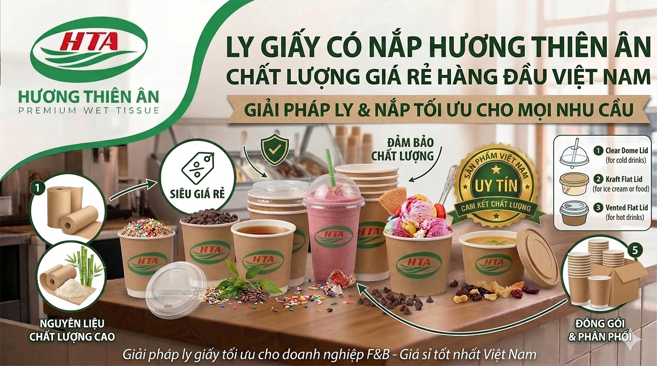 Ly giấy có nắp giá rẻ tại Đồng Nai chất lượng giá rẻ hàng đầu Việt Nam