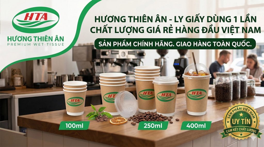 Ly giấy đẹp tại Đồng Nai 2 lớp chất lượng giá rẻ hàng đầu Việt Nam