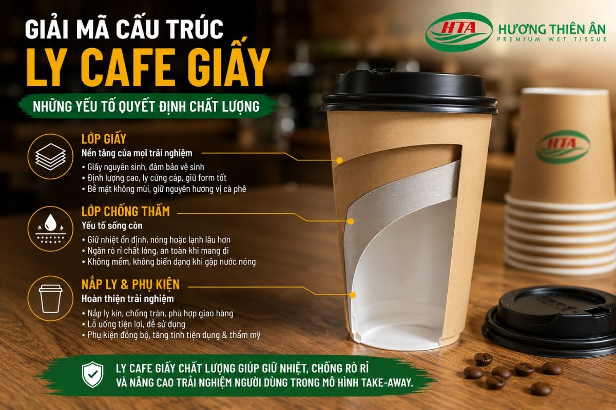 Ly cafe giấy đẹp tại Đồng Nai