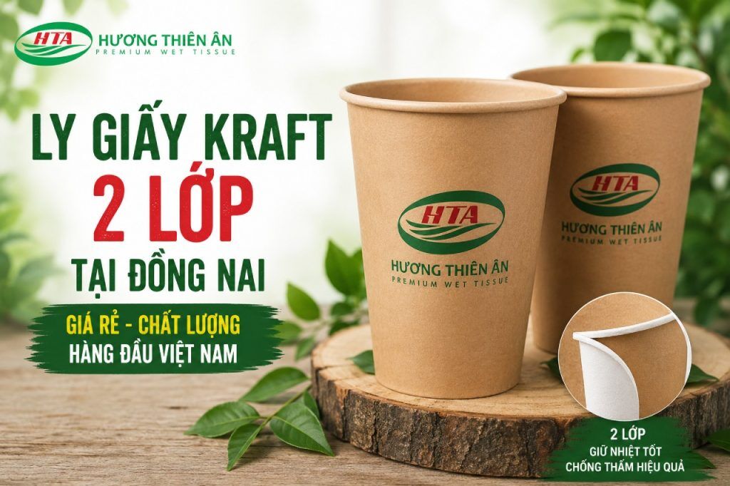 ly giấy kraft 2 lớp tại Đồng Nai