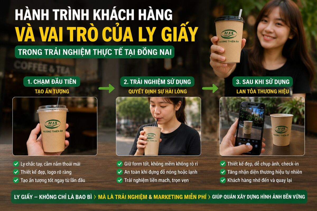 Ly giấy 350ml 360ml 400ml 500ml tại Đồng Nai