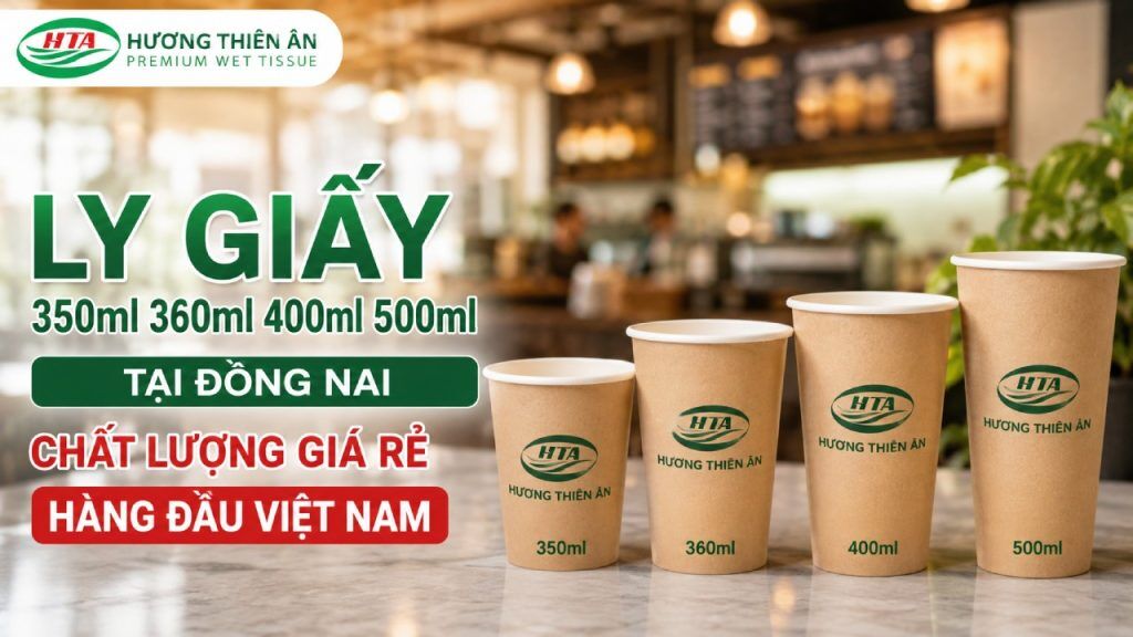 Ly giấy 350ml 360ml 400ml 500ml tại Đồng Nai