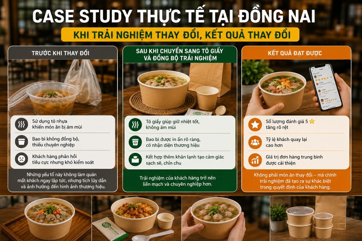 tô giấy đựng thực phẩm tại Đồng Nai