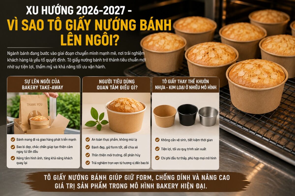 tô giấy nướng bánh tại Đồng Nai