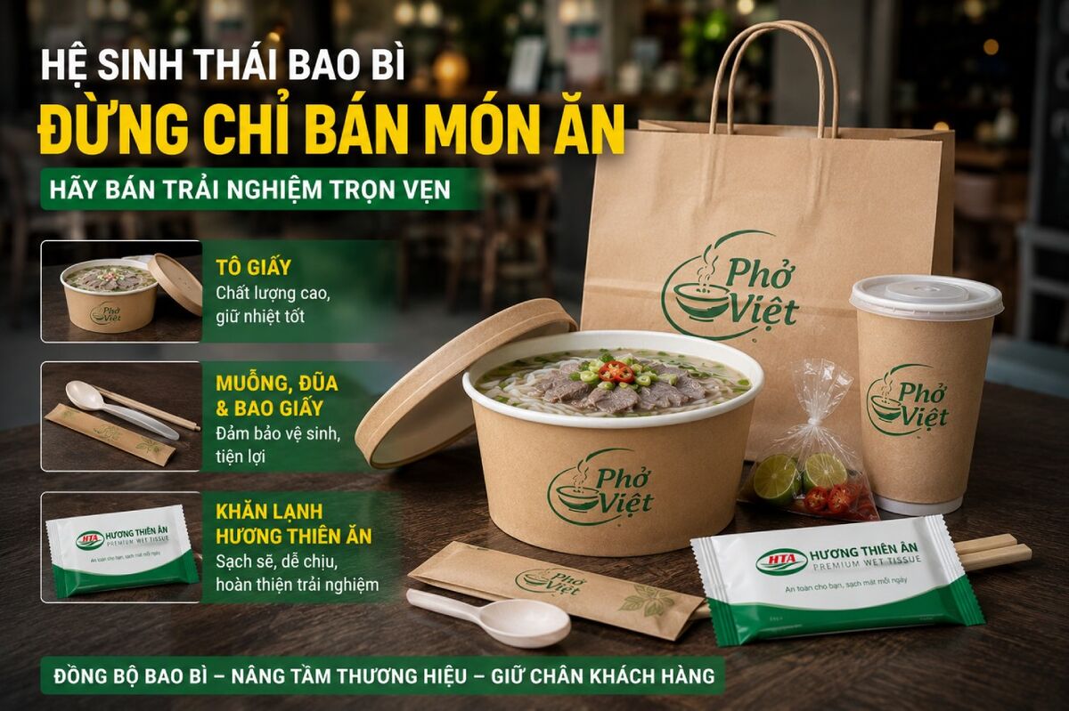 Tô giấy đựng súp cháo phở chè tại Đồng Nai