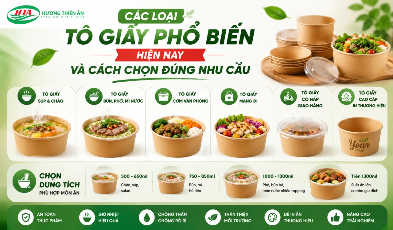 Các Loại Tô Giấy Phổ Biến Hiện Nay Và Cách Chọn Đúng Nhu Cầu
