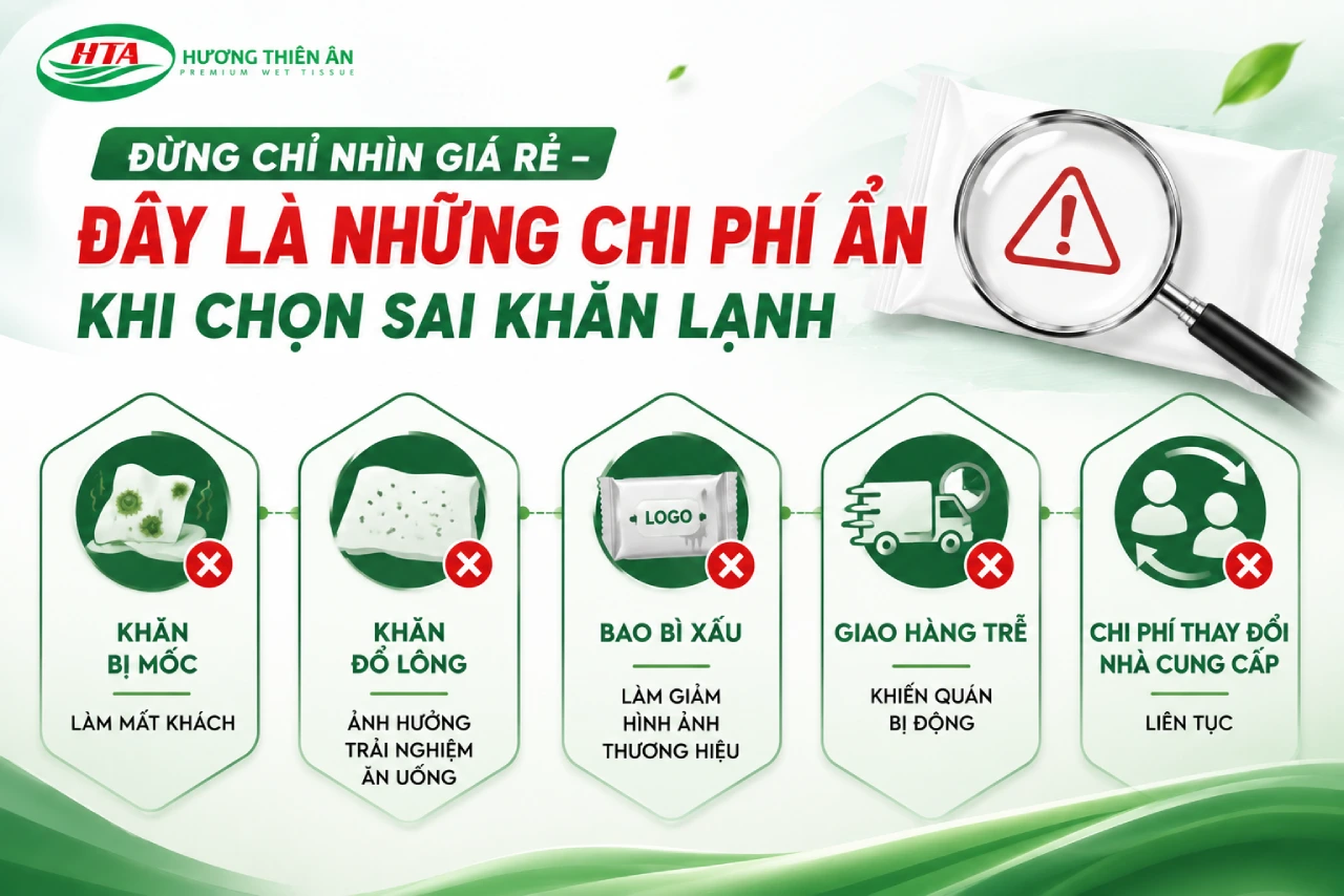 Đừng Chỉ Nhìn Giá Rẻ - Đây Là Những Chi Phí Ẩn Khi Chọn Sai Khăn Lạnh
