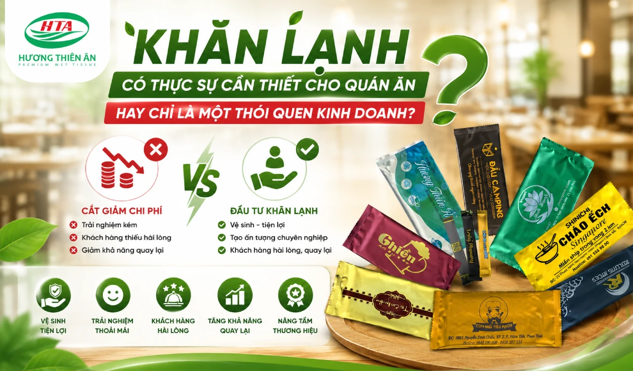 Khăn Lạnh Có Thực Sự Cần Thiết Cho Quán Ăn Hay Chỉ Là Một Thói Quen Kinh Doanh