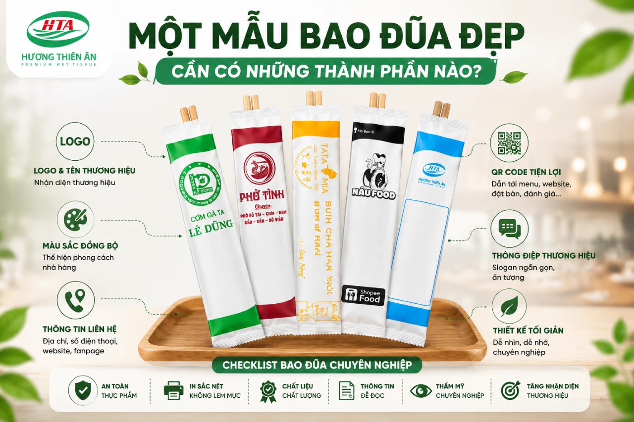 Một Mẫu Bao Đũa Đẹp Cần Có Những Thành Phần Nào