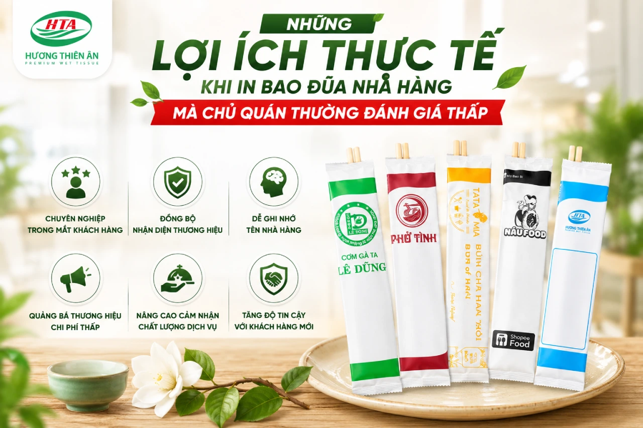 Những Lợi Ích Thực Tế Khi In Bao Đũa Nhà Hàng Mà Chủ Quán Thường Đánh Giá Thấp