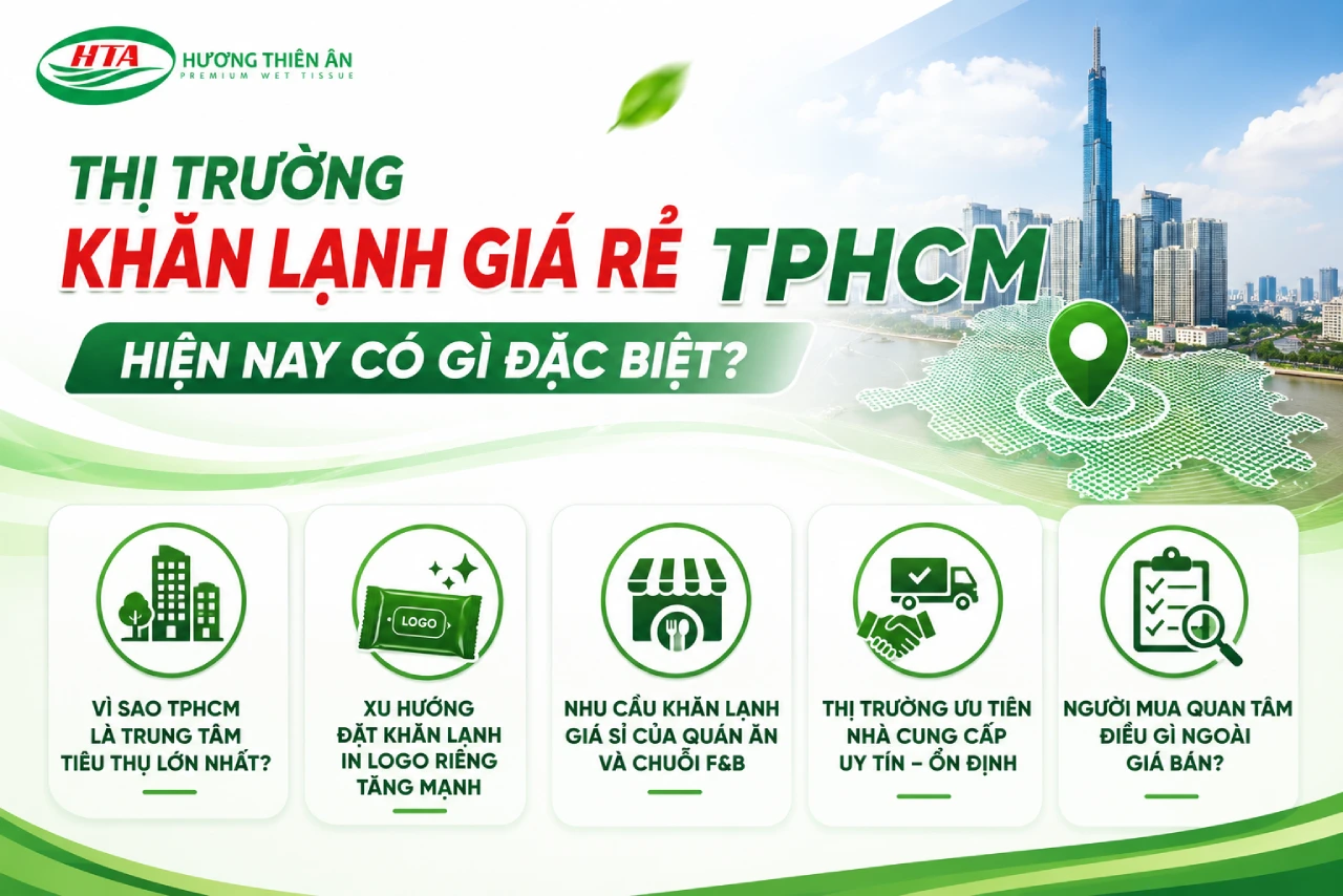 Thị Trường Khăn Lạnh Giá Rẻ TPHCM Hiện Nay Có Gì Đặc Biệt