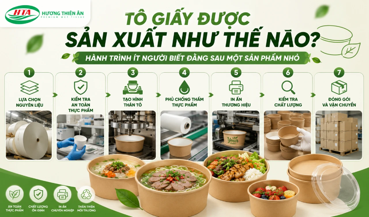 Tô Giấy Được Sản Xuất Như Thế Nào Hành Trình Ít Người Biết Đằng Sau Một Sản Phẩm Nhỏ
