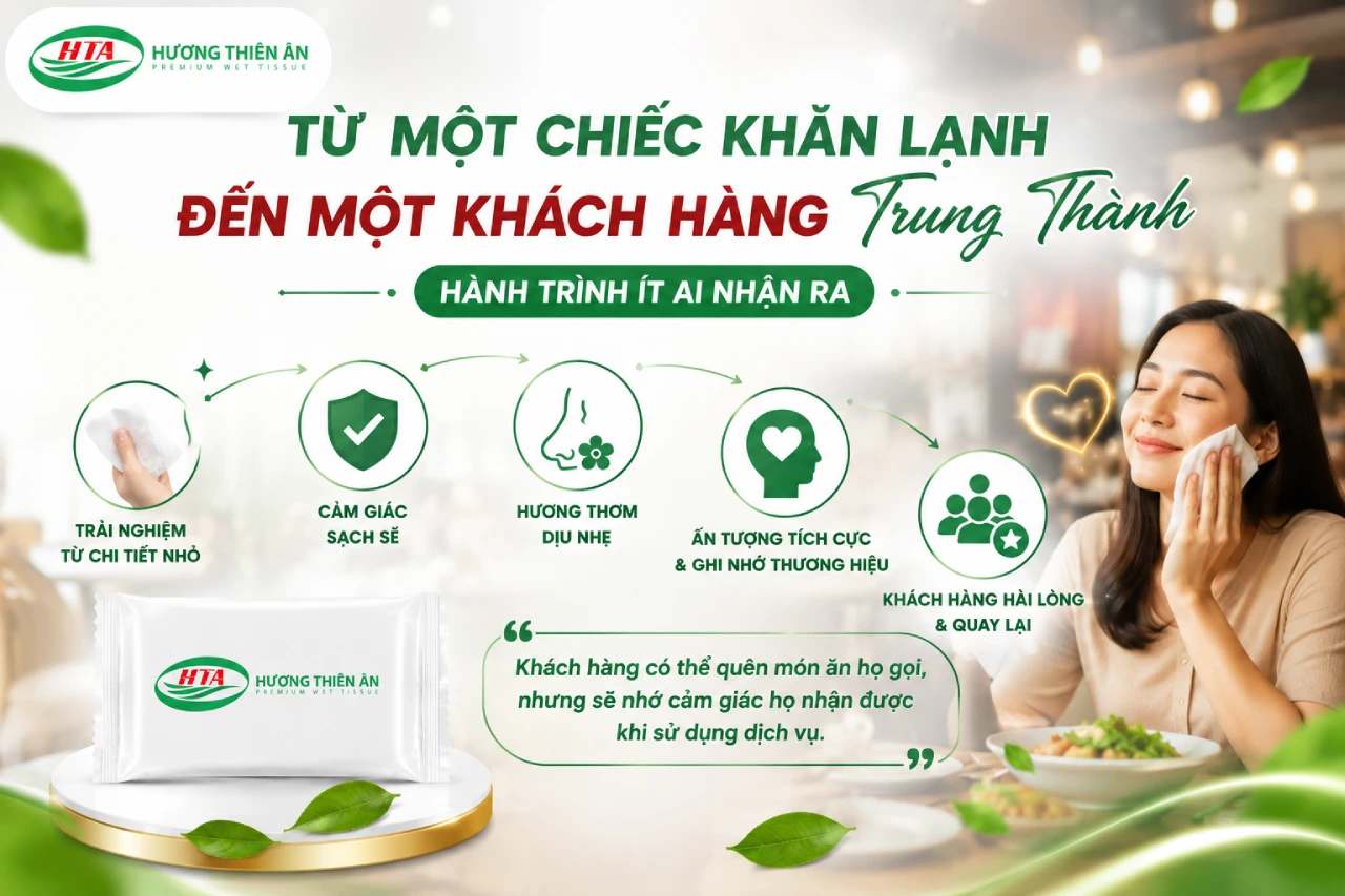 Từ Một Chiếc Khăn Lạnh Đến Một Khách Hàng Trung Thành - Hành Trình Ít Ai Nhận Ra